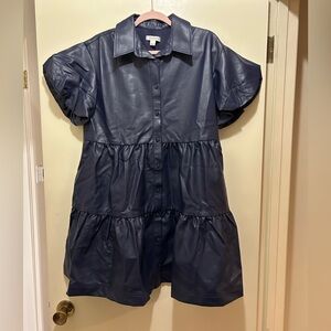 Maeve Navy Blue Mini Dress